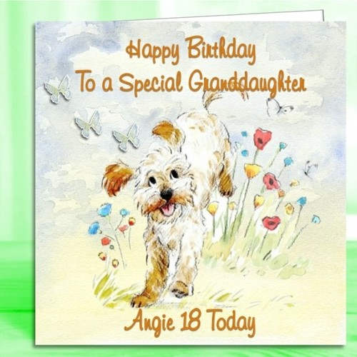 Personalised birthday card - personalised,