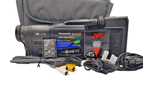 Panasonic rx5b vhs - nv-rx5b, vhs-c