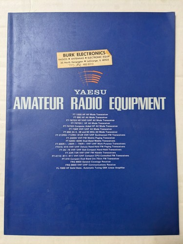 Yaesu amateur radio equipment - yaesu,