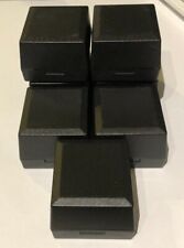Bulk 2/10/100 Jewellery Black GIFT RING BOX Velvet Pad WHOLESALE Stock Packaging