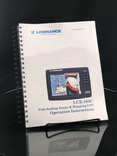 Lowrance lcx 104c fish finder - lcx,