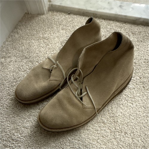 Clarks men sand suede - sand, desert