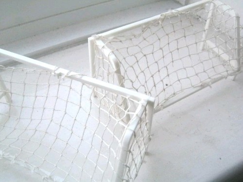 Goals type white net - type,