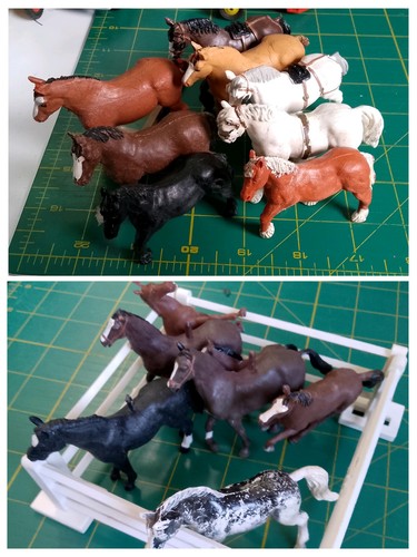 Vintage farm toys - vintage,
