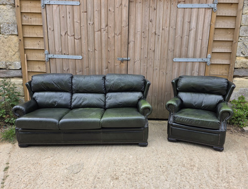 Pendragon green leather - pendragon,