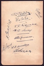 10 AUTOGRAPHS LEICESTERSHIRE