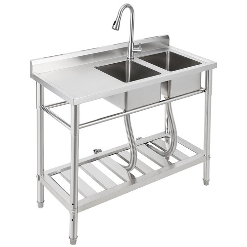 Stainless steel utility sink - stainless,
