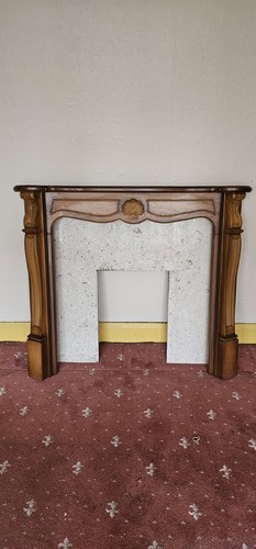Wooden fireplace surround and - surround,