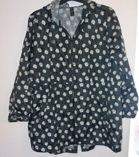 New Navy Blue DAISY Print RAIN
