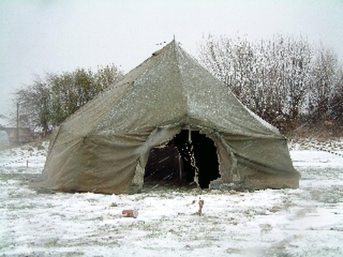 Man canadian arctic winter - canadian,