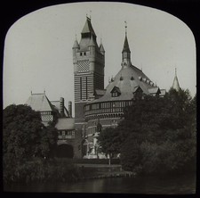 Glass Magic Lantern Slide OLD