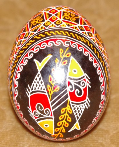 Ukrainian real pysanka easter - pysanka,