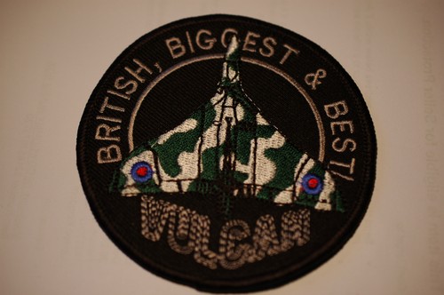 Vulcan bomber 90mm sew on - 90mm,