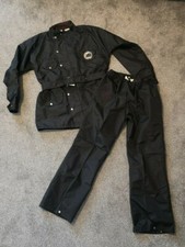 Rare Vintage Phil Read Motorcycle Waterproofs Jacket and Trousers - Size Large