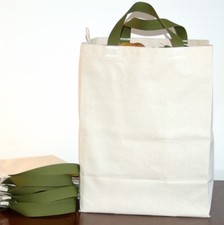 5 PAK Cotton CANVAS GROCERY