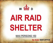 AIR RAID SHELTER WORLD WAR TWO