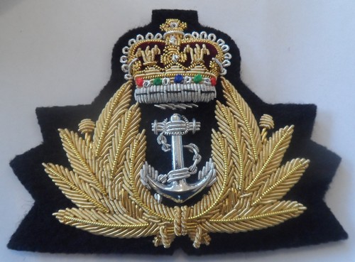 Royal navy officers cap badge - cap,