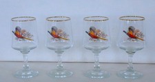 4 of Each Vintage Pheasant