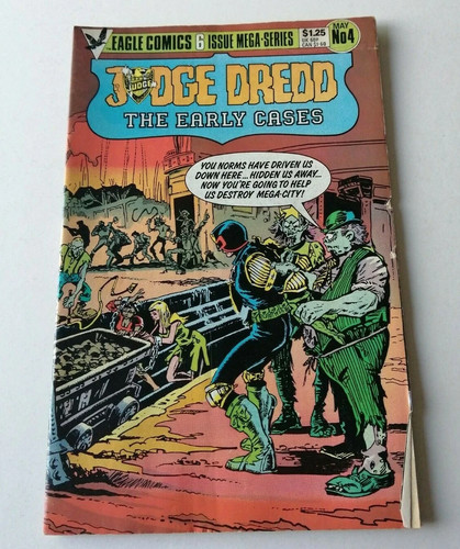 Vintage 1980 comic judge - comic,