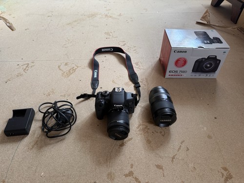 Canon eos 750d dslr camera - dslr,