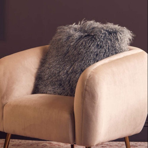 Bosie real mongolian fur grey - bosie,