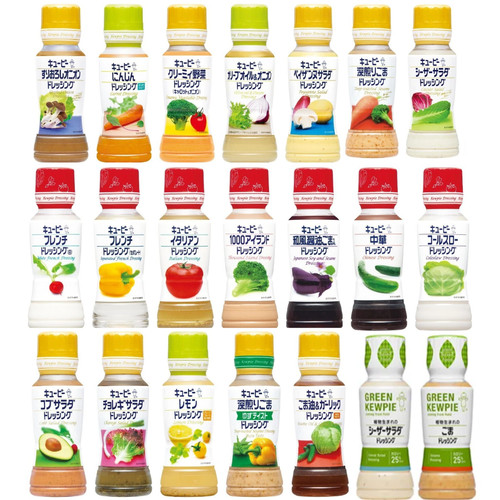 Kewpie salad dressing series - kewpie,,
