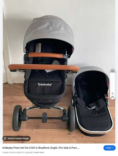 Infababy wheel pram set - pram,