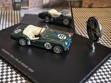 Triumph TR2 (3 car bundle) 1950's Le Mans collection detailed die cast models!!!
