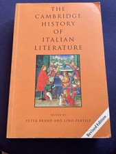 The Cambridge History Of Italian Literature, Revised Edition