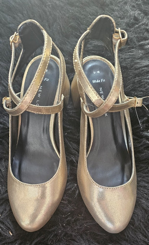 New gold wide fit - wide-fit, shoes