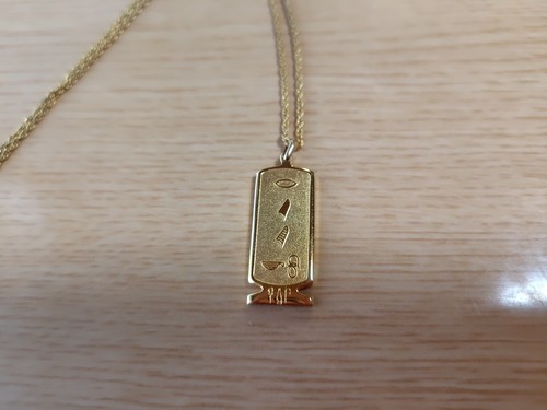 Vintage egyptian cartouche - vintage,