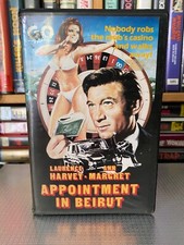 APPOINTMENT IN BEIRUT RARE PRE CERT BIG BOX EX RENTAL VHS GO VIDEO