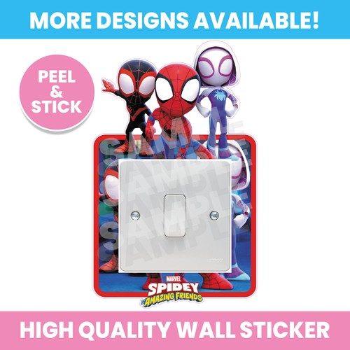 Spiderman light switch - light,