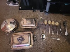Victorian Silver Plated Set