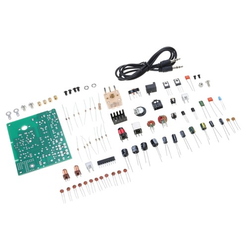 Crystal radio experiment kit - experiment,