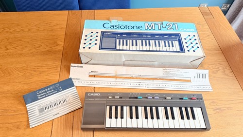 Casio casiotone electric - mt-21,