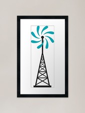 Radio tower 4 Framed Art Print