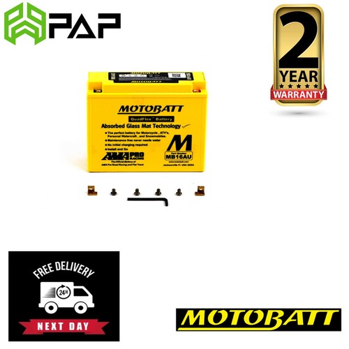 Motobatt battery mb16au - battery, 12v