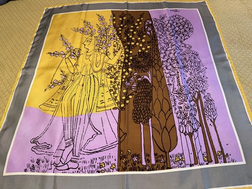 Vtg vera neumann 100 - vera, silk