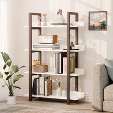 4 Tier Bookshelf, Solid Wood