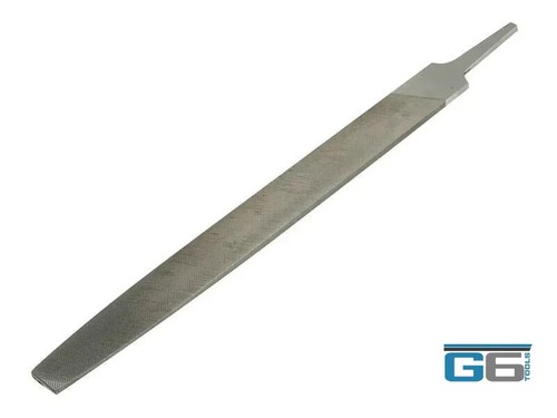 250mm flat second cut file - second, 10"