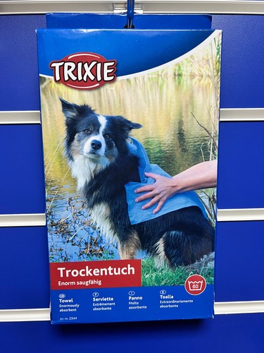 Dog drying towel blue 50cm - towel, x