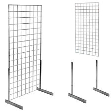 MESH AND L-LEGS GRIDWALL MESH L-SHAPED SUPPORT LEG RETAIL GRID DISPLAY PANEL NEW