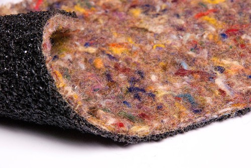 Felt and rubber - felt, crumb
