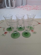 Vintage set five - set, green