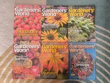7 x GARDENERS WORLD magazine 
