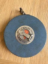 Rabone Chesterman 291 Fibron 20m / 66ft  A thirties Tape Measure in Metal Casing