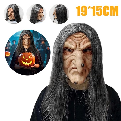 Halloween old witch mask scary - halloween,
