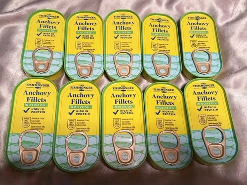 Tins anchovies in olive - of,