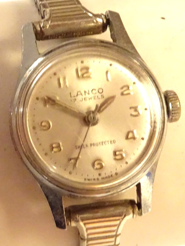 Lanco wristwatch 17j vintage - lanco,